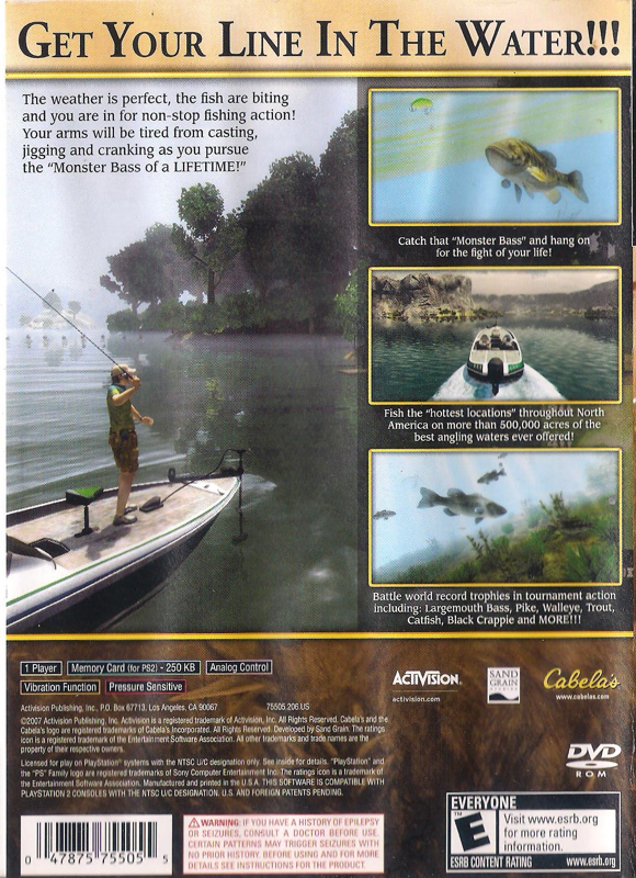 Cabela's Monster Bass - PlayStation 2