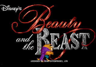 Disney's Beauty and the Beast: Roar of the Beast - SEGA Genesis