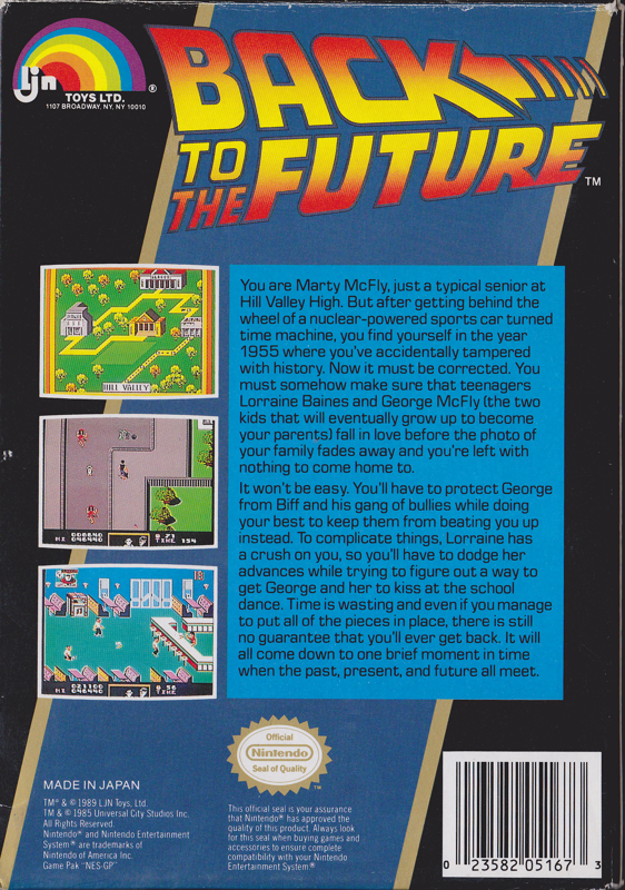 Back to the Future - NES