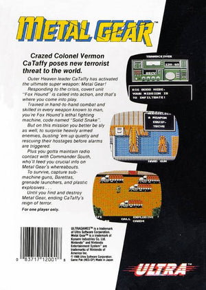 Metal Gear - NES