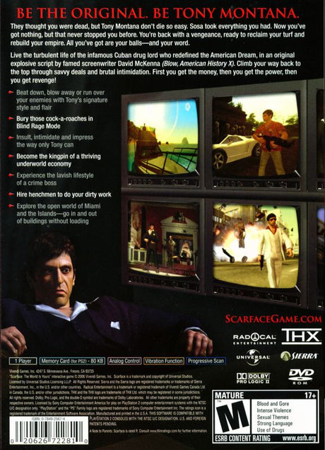 Scarface: The World Is Yours - PlayStation 2