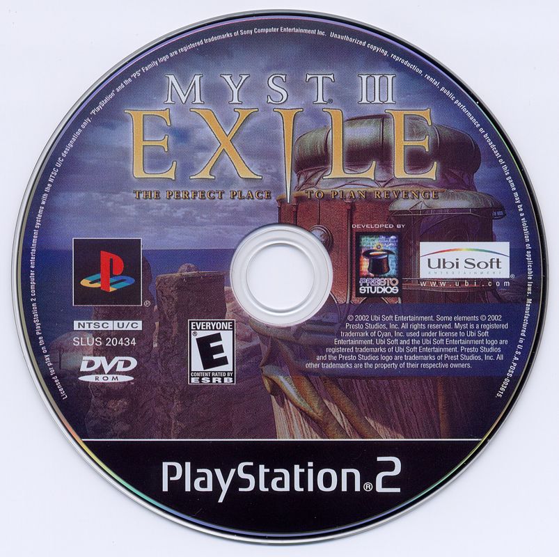 Myst III: Exile - PlayStation 2
