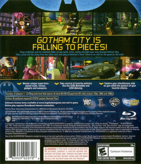 LEGO Batman: The Videogame - PlayStation 3