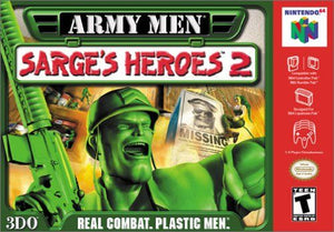 Army Men: Sarge's Heroes 2 (Gray Cartridge) - Nintendo 64