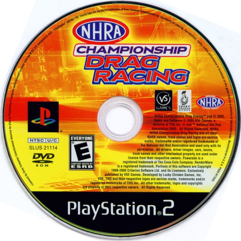 NHRA Championship Drag Racing - PlayStation 2