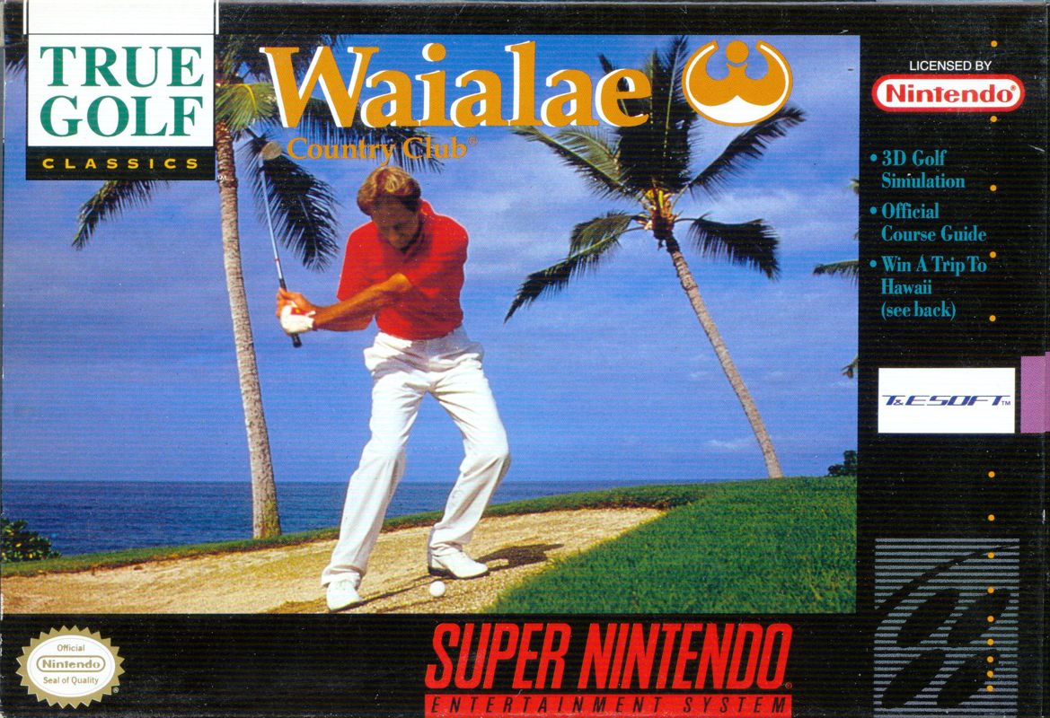 True Golf Classics: Waialae Country Club - Super Nintendo