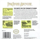 Final Fantasy Adventure - Game Boy