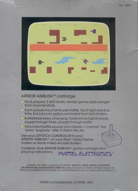 Armor Ambush - Atari 2600