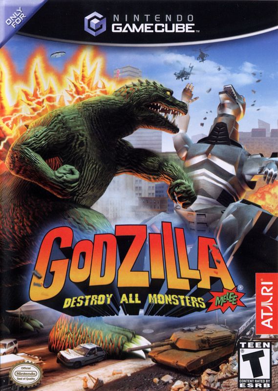【ゲームキューブ】GODZILLA DESTROY ALL MONSTERS Godzilla: Destroy All Monsters Melee - GameCube – Bitjump Games