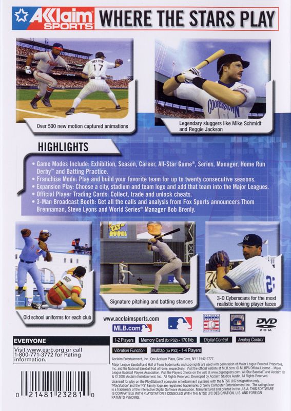 All-Star Baseball 2003 - PlayStation 2