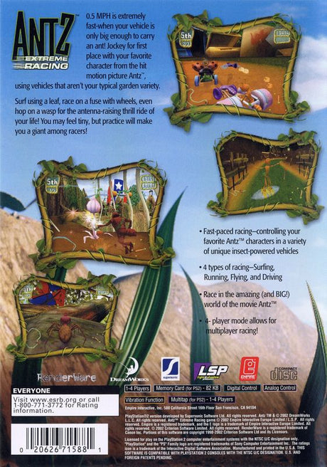 Antz Extreme Racing - PlayStation 2