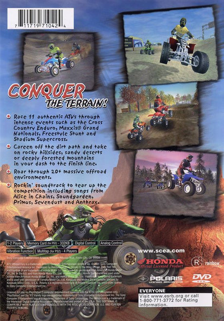 ATV Offroad Fury - PlayStation 2
