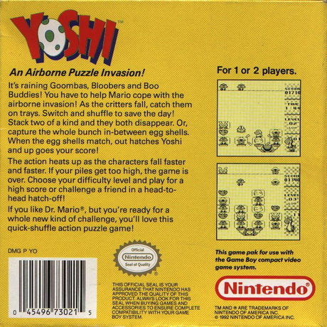 Yoshi - Game Boy