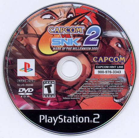 Capcom vs. SNK 2: Mark of the Millennium - PlayStation 2