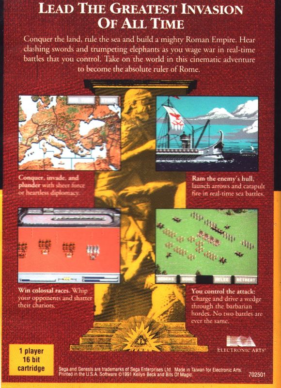 Centurion: Defender of Rome - SEGA Genesis