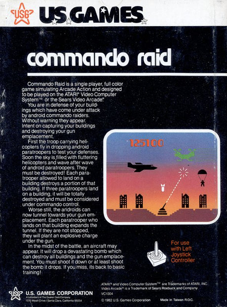 Commando Raid - Atari 2600