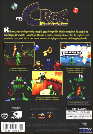 Croc: Legend of the Gobbos - Sega Saturn