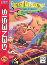 Desert Demolition Starring Road Runner and Wile E. Coyote - SEGA Genesis