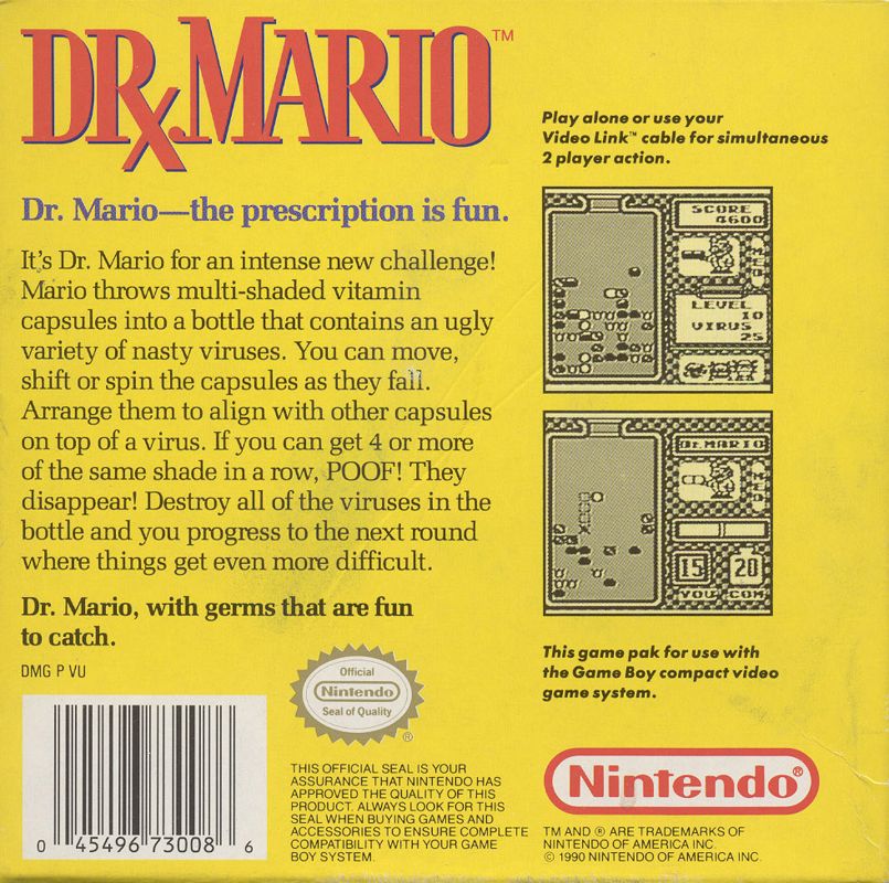 Dr. Mario - Game Boy
