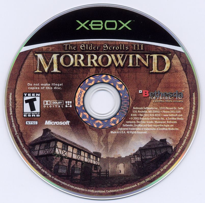 Elder Scrolls III: Morrowind - Xbox