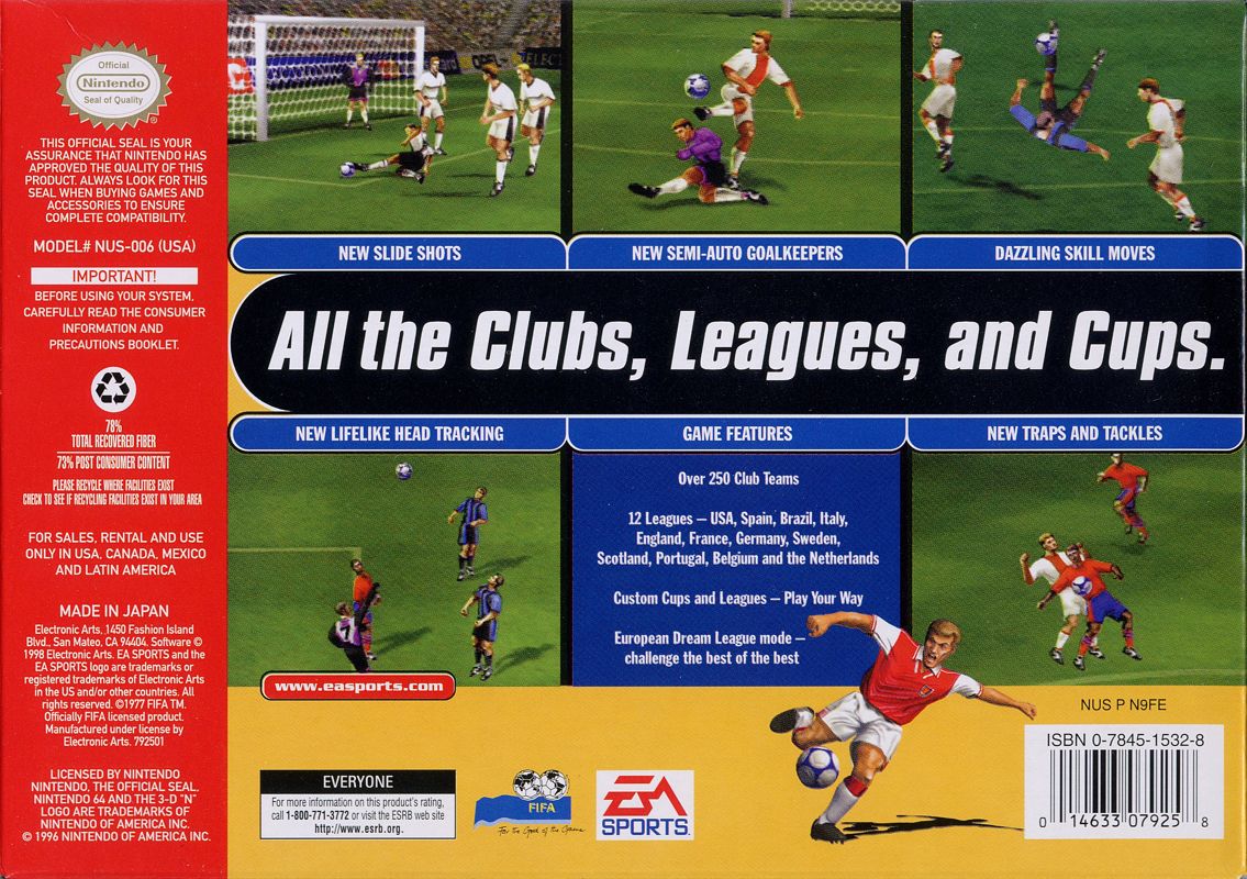 FIFA 99 - Nintendo 64