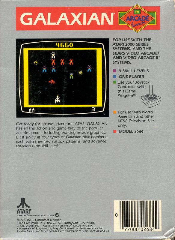 Galaxian - Atari 2600