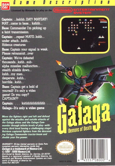 Galaga - NES