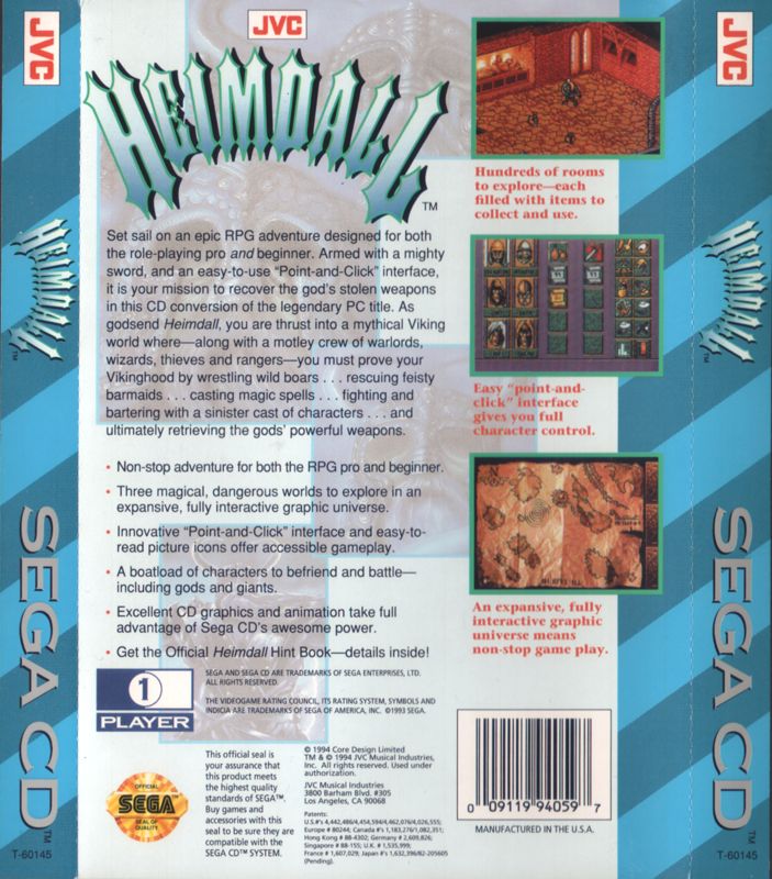 Heimdall - SEGA CD – Bitjump Games