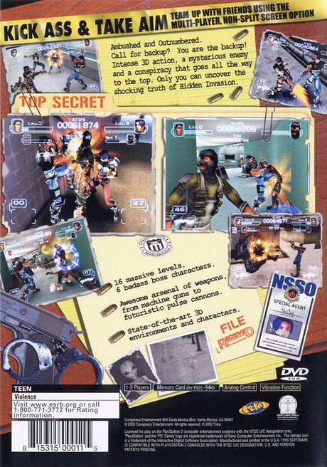 Hidden Invasion - PlayStation 2