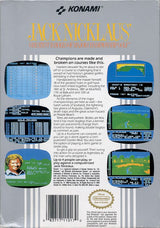 Jack Nicklaus' Greatest 18 Holes of Major Championship Golf - NES