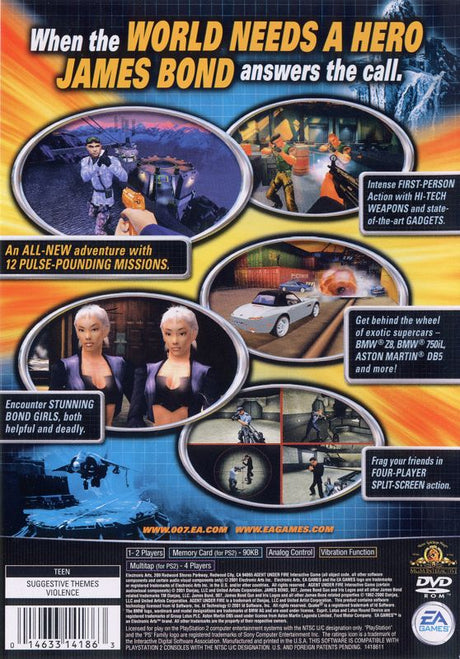 007 Agent Under Fire - PlayStation 2