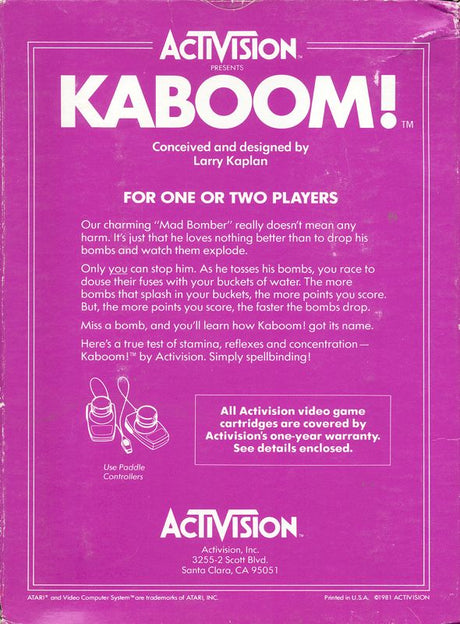 Kaboom! - Atari 2600
