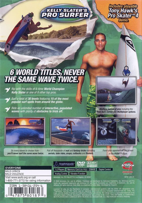 Kelly Slater's Pro Surfer - PlayStation 2