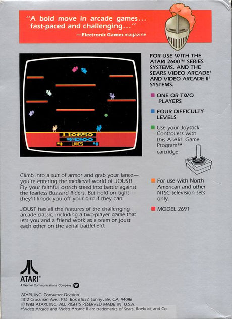Joust - Atari 2600