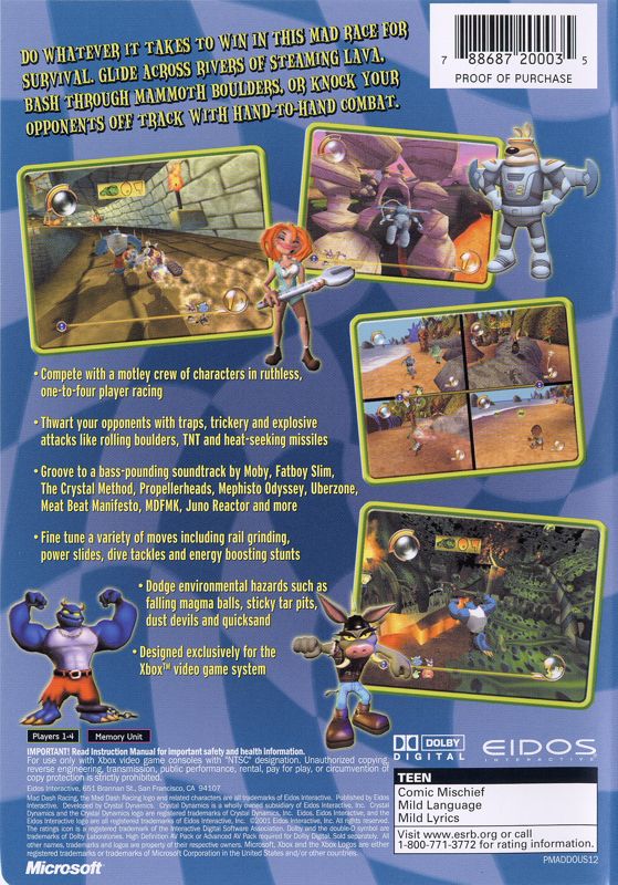Mad Dash Racing - Xbox