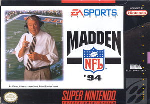 Madden NFL '94 - Super Nintendo