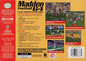 Madden Football 64 - Nintendo 64