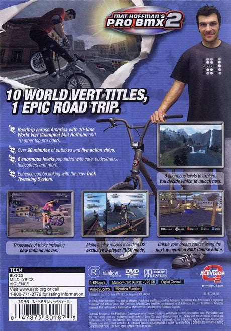 Mat Hoffman's Pro BMX 2 - PlayStation 2