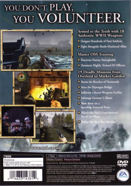 Medal of Honor: Frontline - PlayStation 2