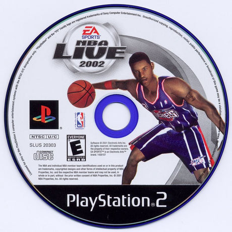 NBA Live 2002 - PlayStation 2