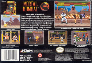 Mortal Kombat - Super Nintendo