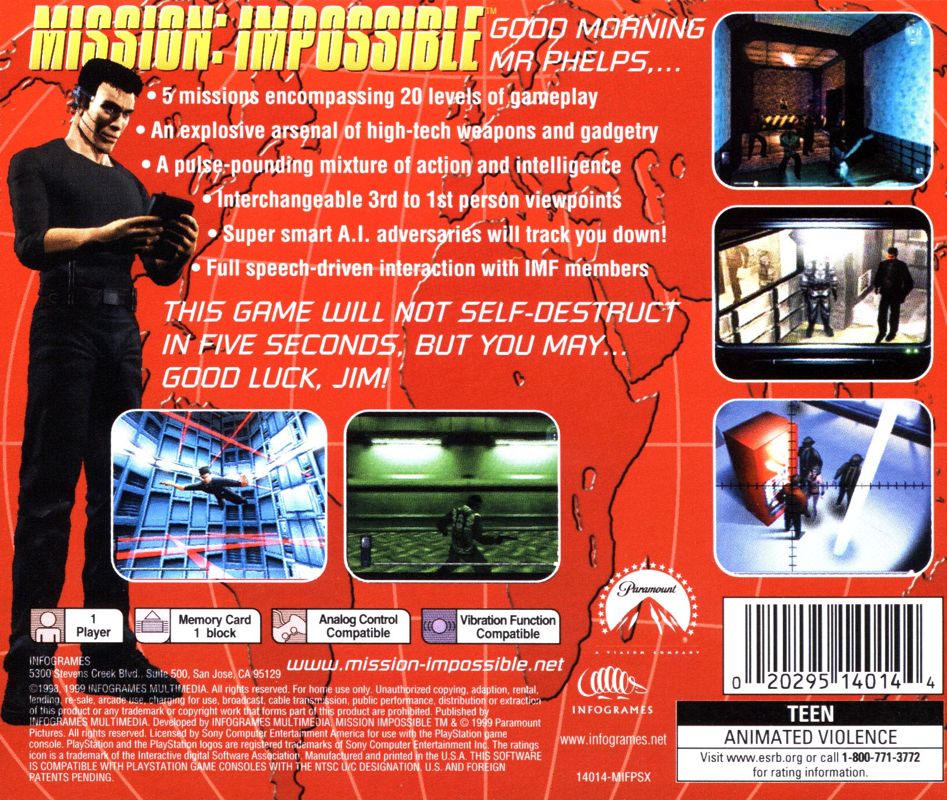 Mission: Impossible - PlayStation