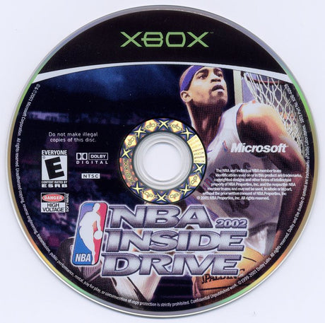 NBA Inside Drive 2002 - Xbox