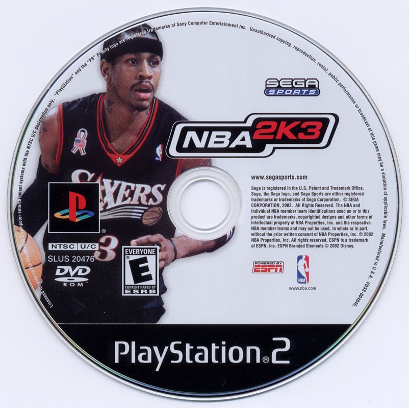 NBA 2K3 - PlayStation 2