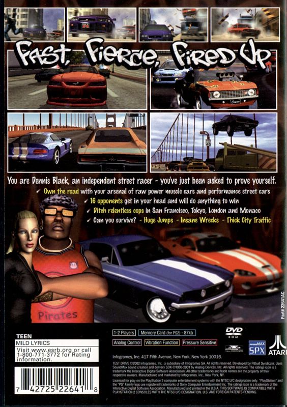 Test Drive - PlayStation 2