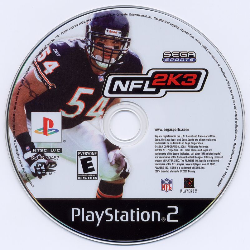 NFL 2K3 - PlayStation 2
