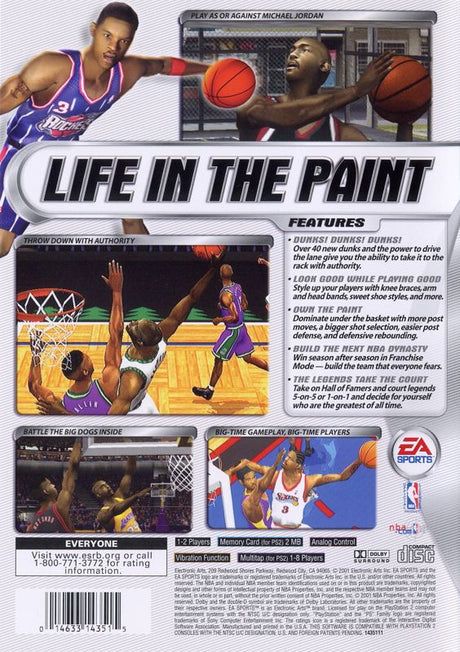NBA Live 2002 - PlayStation 2