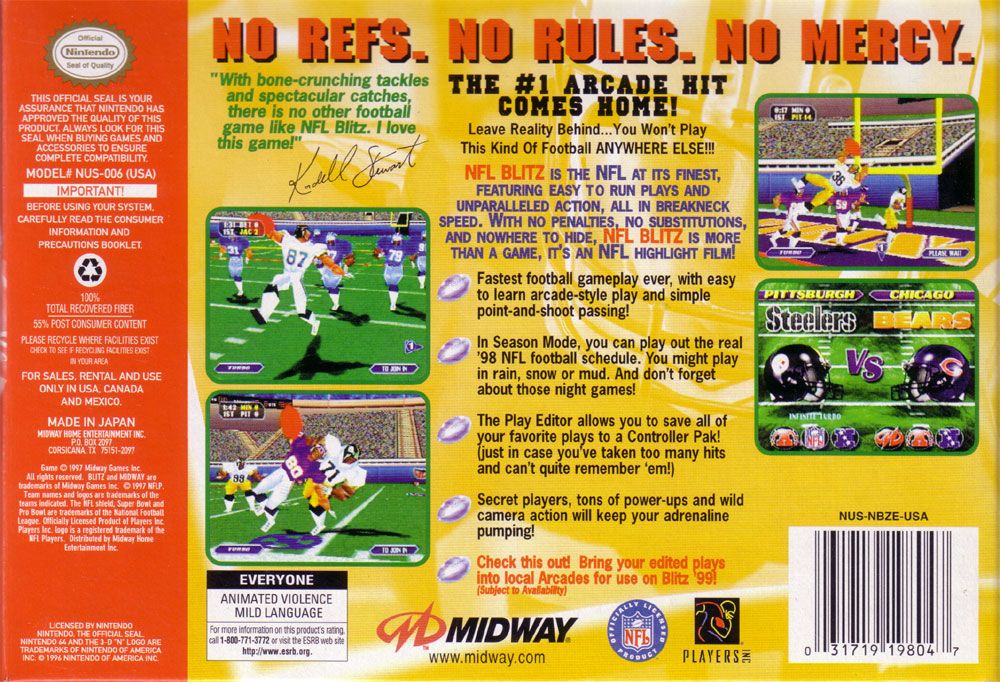 NFL Blitz - Nintendo 64