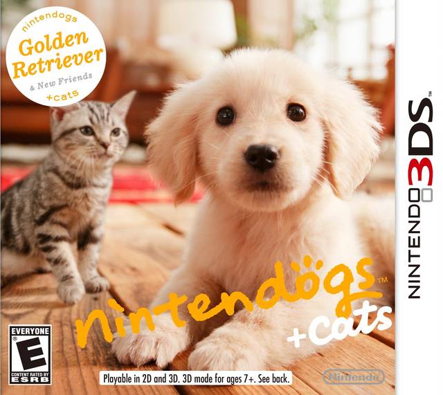 Nintendogs + Cats: Golden Retriever & New Friends - Nintendo 3DS