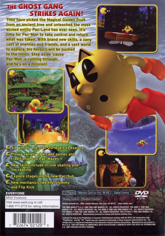 Pac-Man World 2 - PlayStation 2